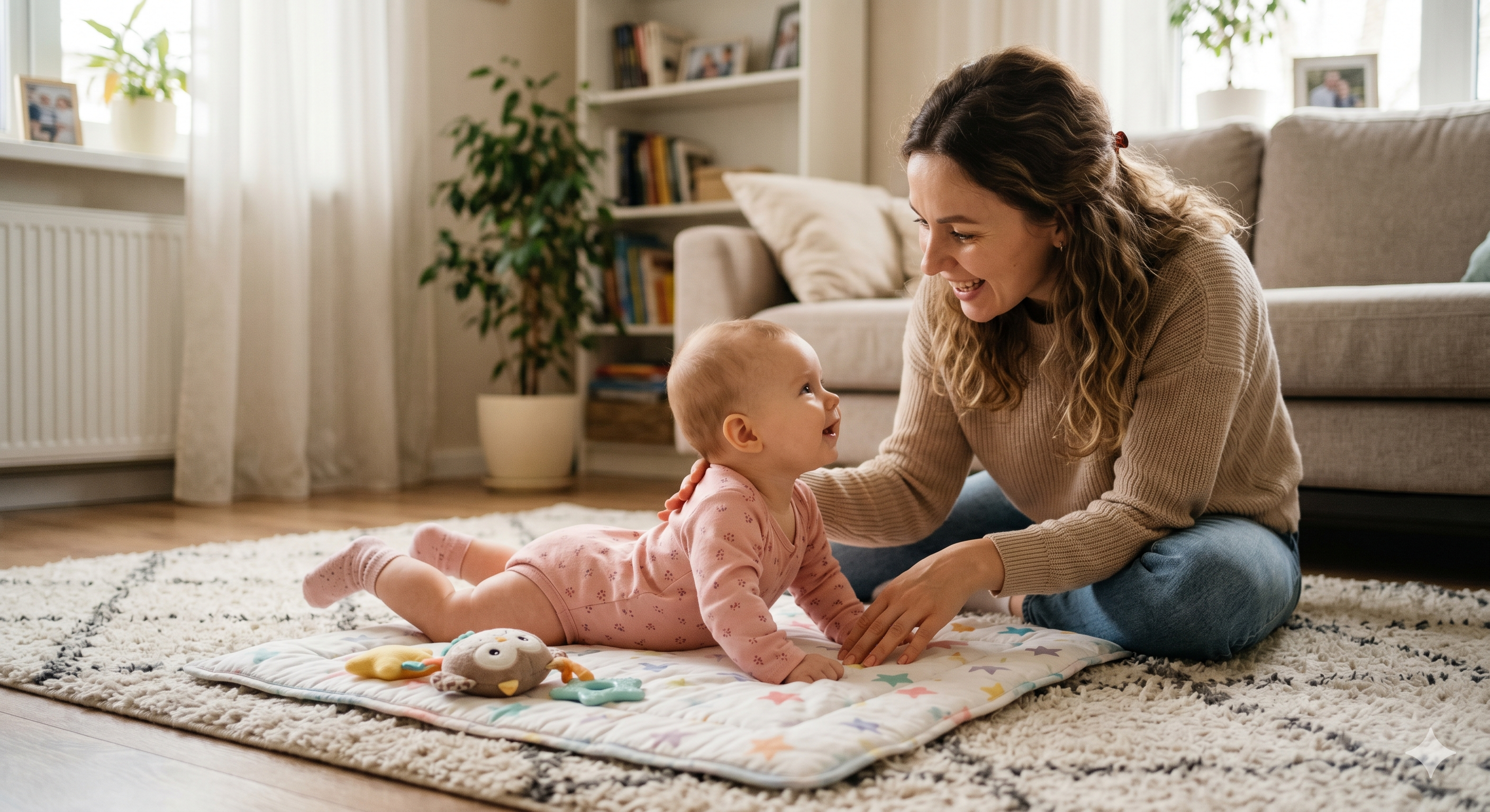 Час на животику (Tummy Time)